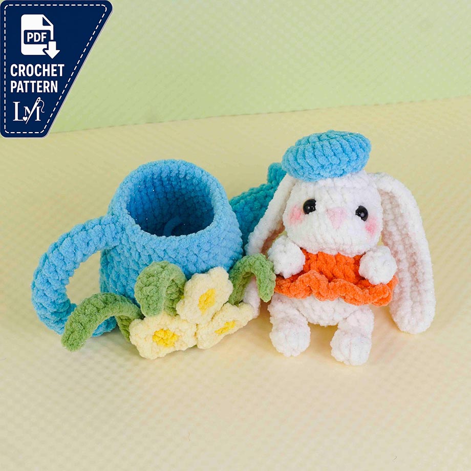 Bunny with Carrot Crochet Patterns for Adorable Amigurumi Projects 4